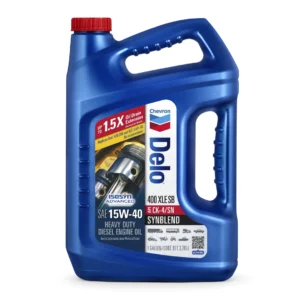 Chevron Delo 400 XLE Synthetic Blend SAE 15W-40 CK-4