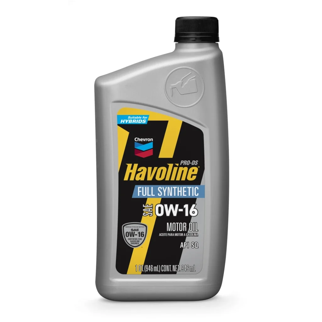 CHEVRON HAVOLINE SINTETICO 0W16