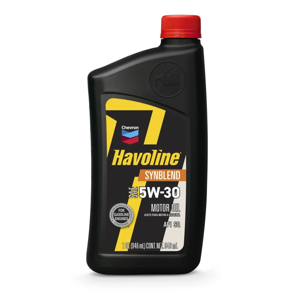 CHEVRON HAVOLINE MEZCLA SINTETICA 5W30