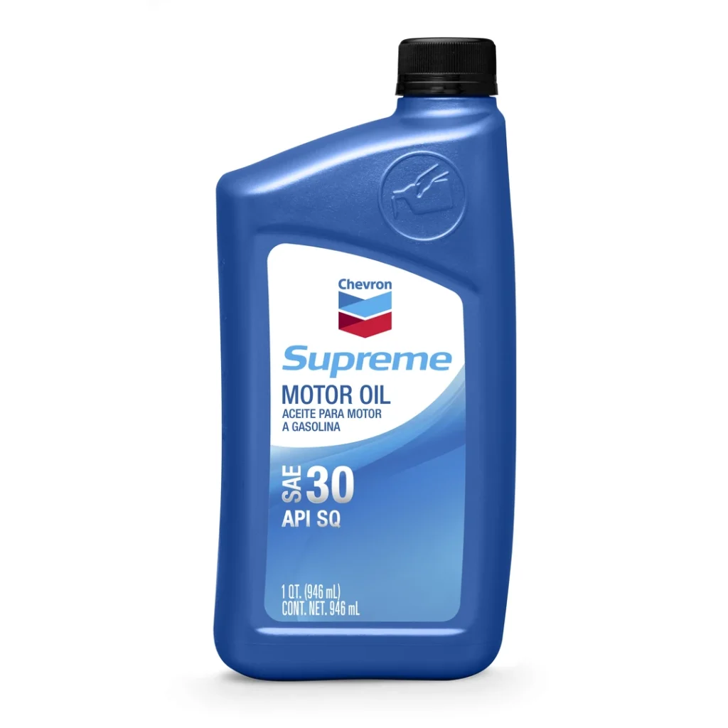 Chevron Supreme Mineral SAE 30