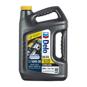 Chevron Delo 400 ZFA Synthetic Blend SAE 10W-30 FA-4